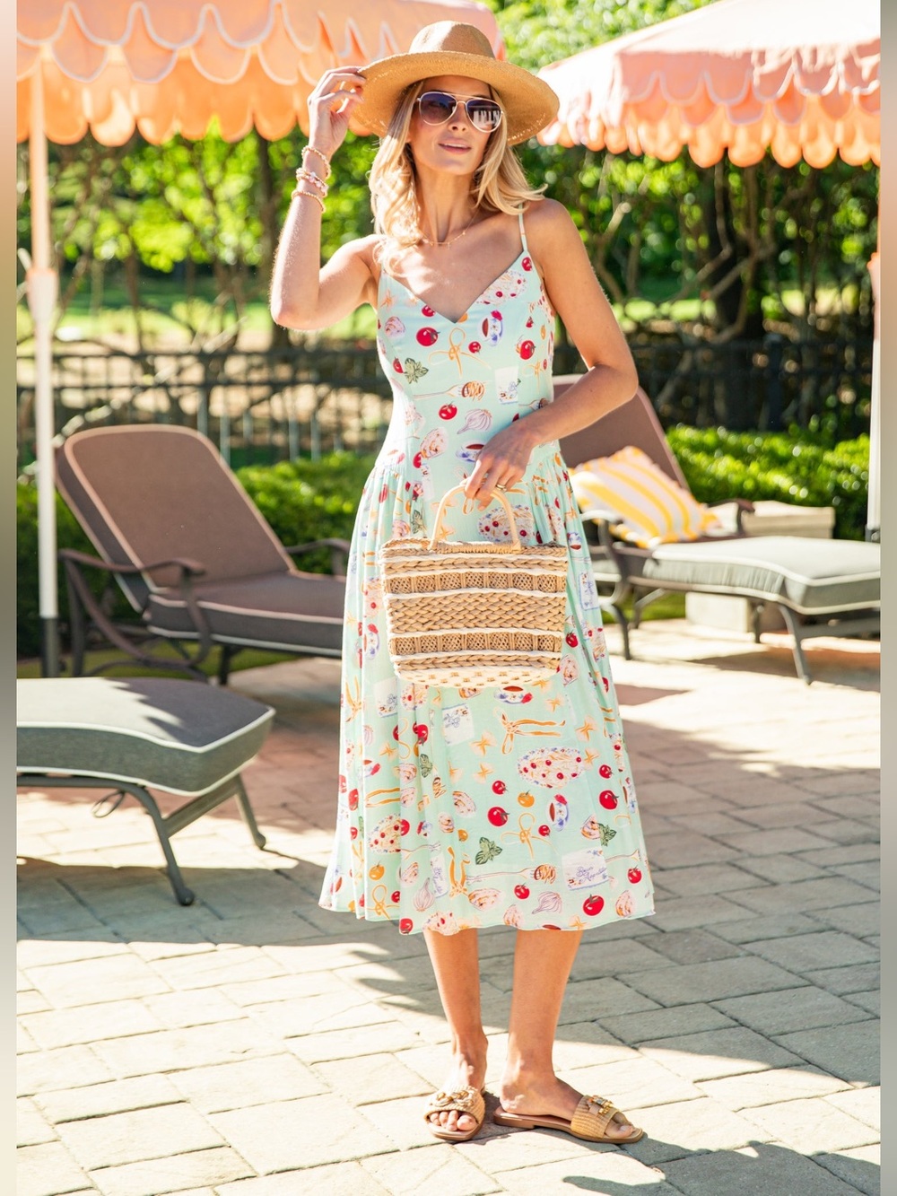 Hudson Gray medium 8 10 dress midi mint tomato European Italian mint green nwt